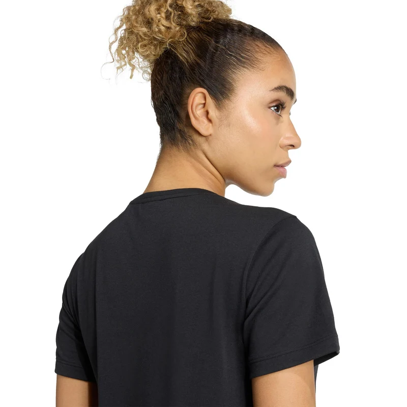 Yoga Essentials T-Shirt Damen - schwarz