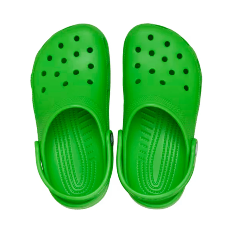 Classic Clog Badelatschen Kinder - grün