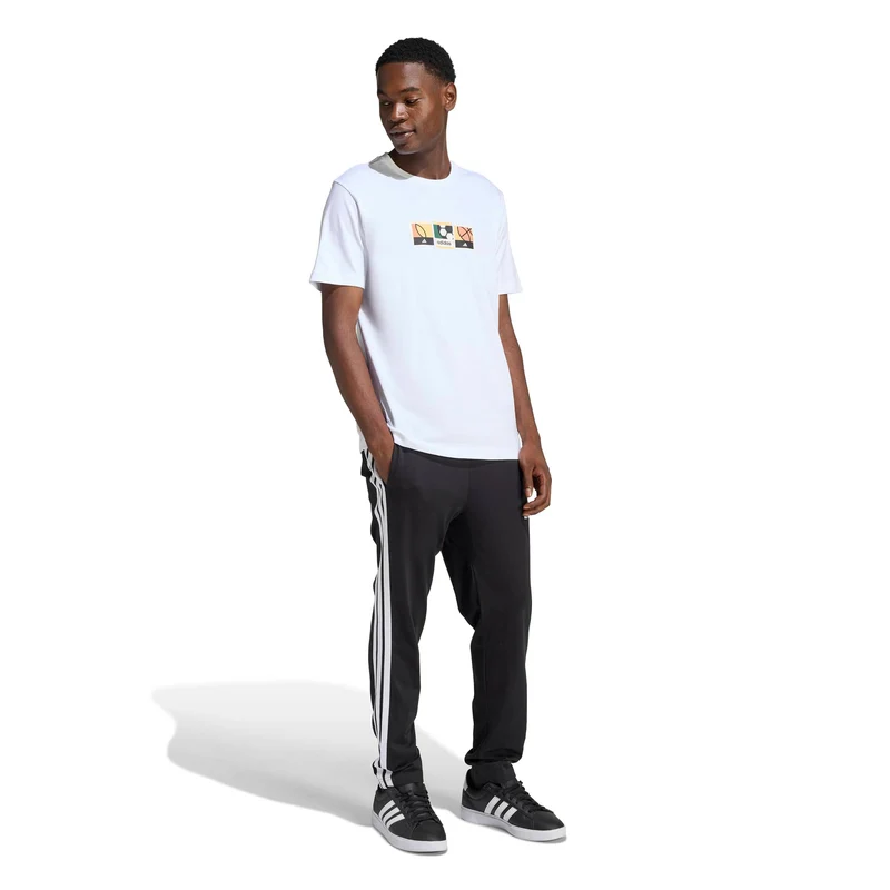 MOS Stamps Graphic T-Shirt Herren - weiß, mehrfarbig