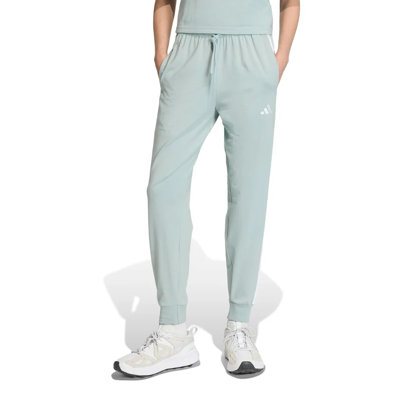 Essentials 3Stripes Trainingshose Damen - salbei, weiß