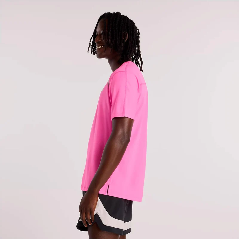 Tournament Novelty T-Shirt Herren-pink, weiß
