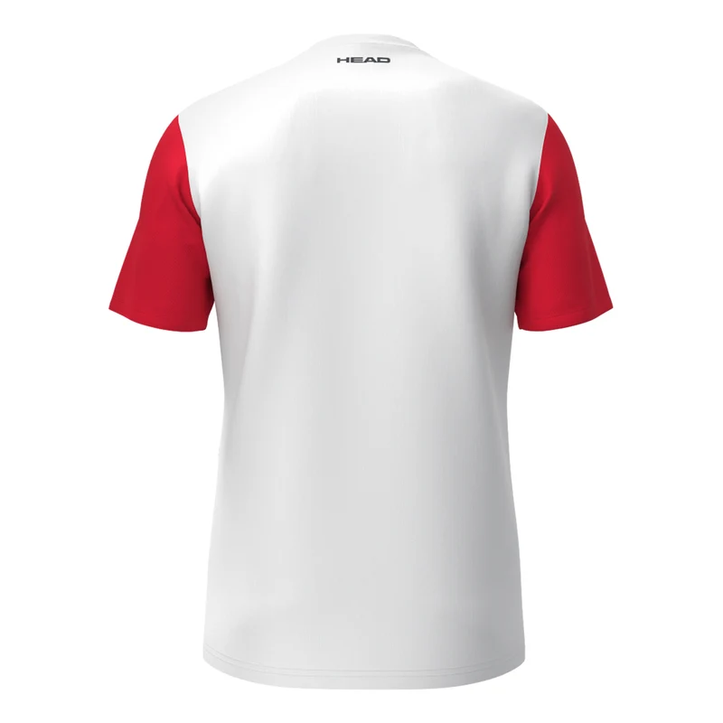 Club 25 Tech T-Shirt Herren-Rot,Weiß