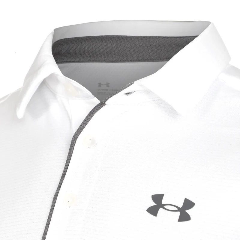 Tech Polo Herren-Weiß,Grau