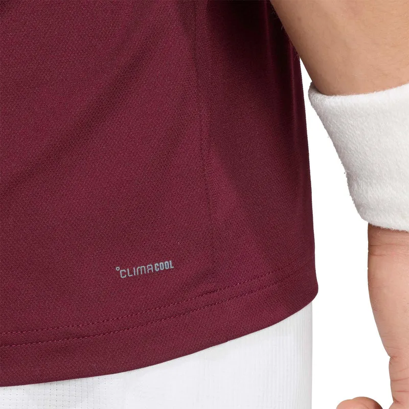 Classics T-Shirt Herren - weinrot, weiß