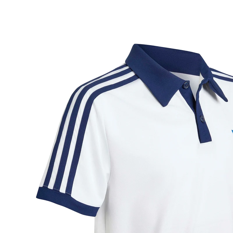 Classics Polo Kinder - weiß, dunkelblau