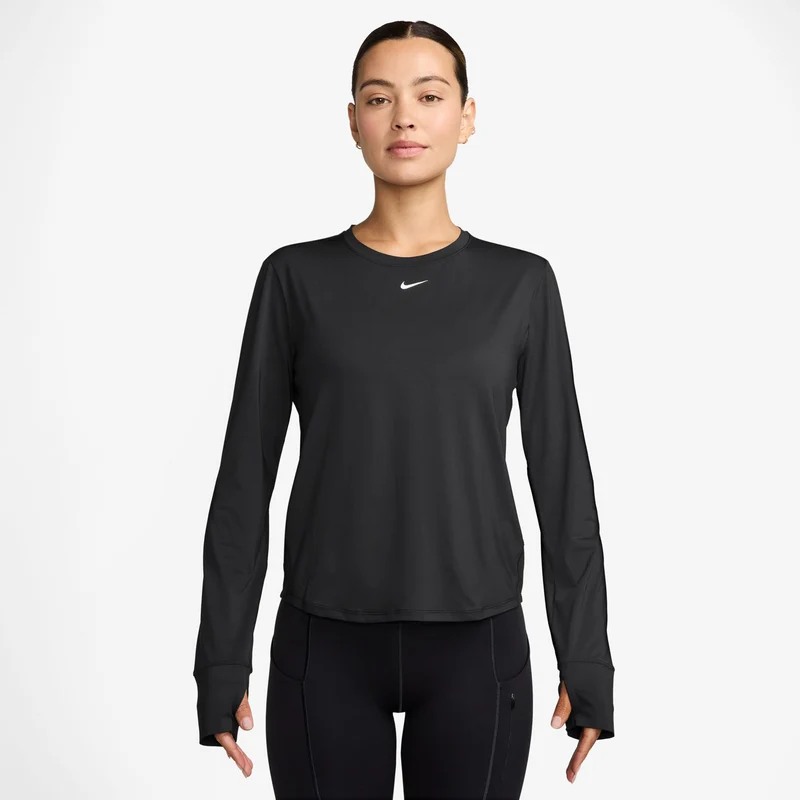 One Classic Dri-FIT Longsleeve Damen-Schwarz