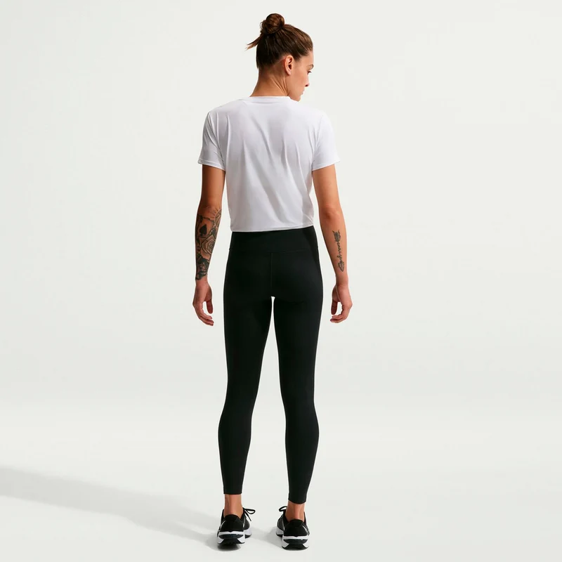 Dri-Fit One High Rise Tight Damen-schwarz
