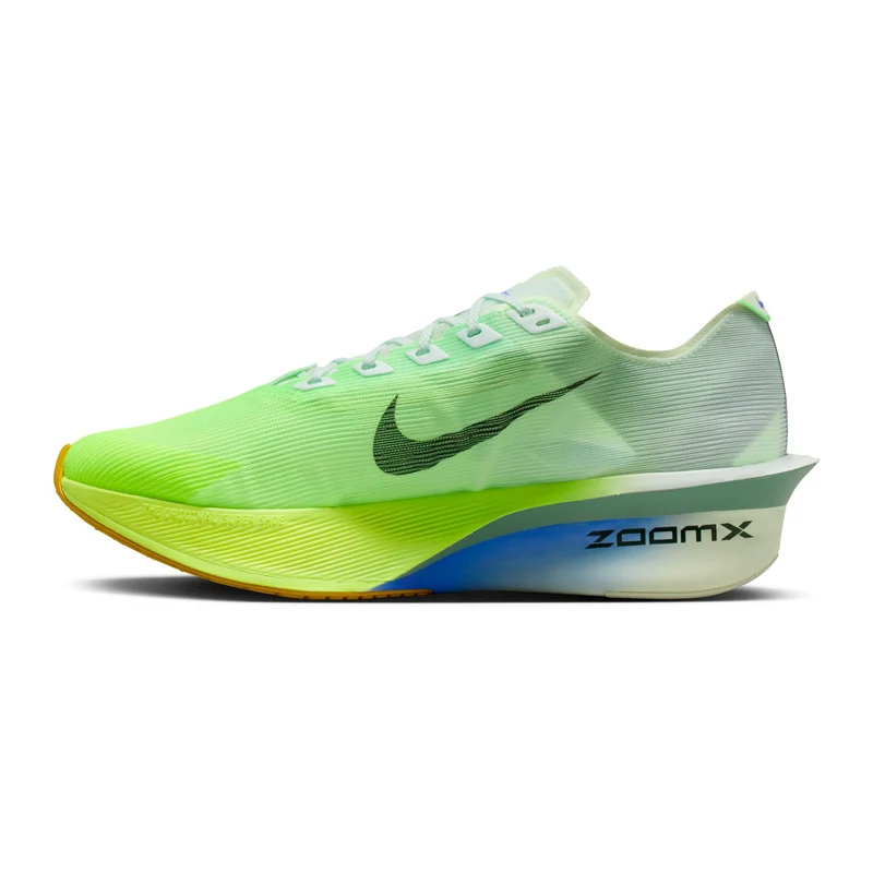 Vaporfly 4 Wettkampfschuh Herren - neongrün, blau