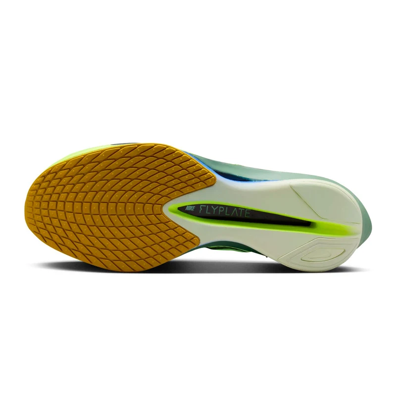 Vaporfly 4 Wettkampfschuh Herren - neongrün, blau