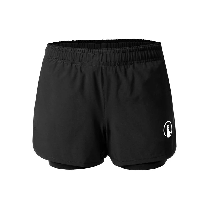Match 2in1 Shorts Mädchen-Schwarz,Weiß