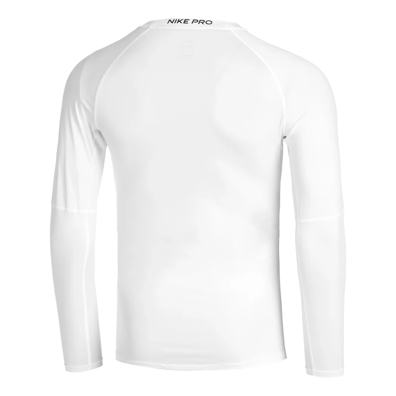 Dri-Fit Pro Tight Fitness Longsleeve Herren-Weiß,Schwarz