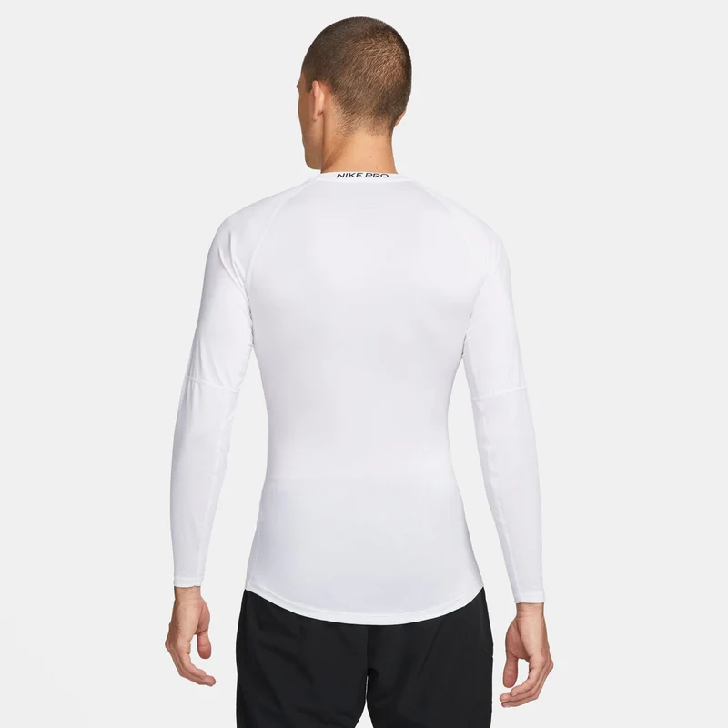 Dri-Fit Pro Tight Fitness Longsleeve Herren-Weiß,Schwarz