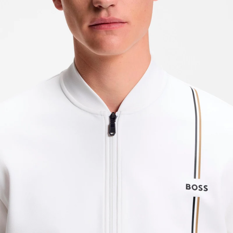 Game Full Zip Trainingsjacke Herren - weiß