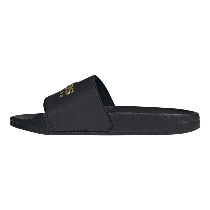 Adilette Shower Badelatschen Herren - schwarz, gold