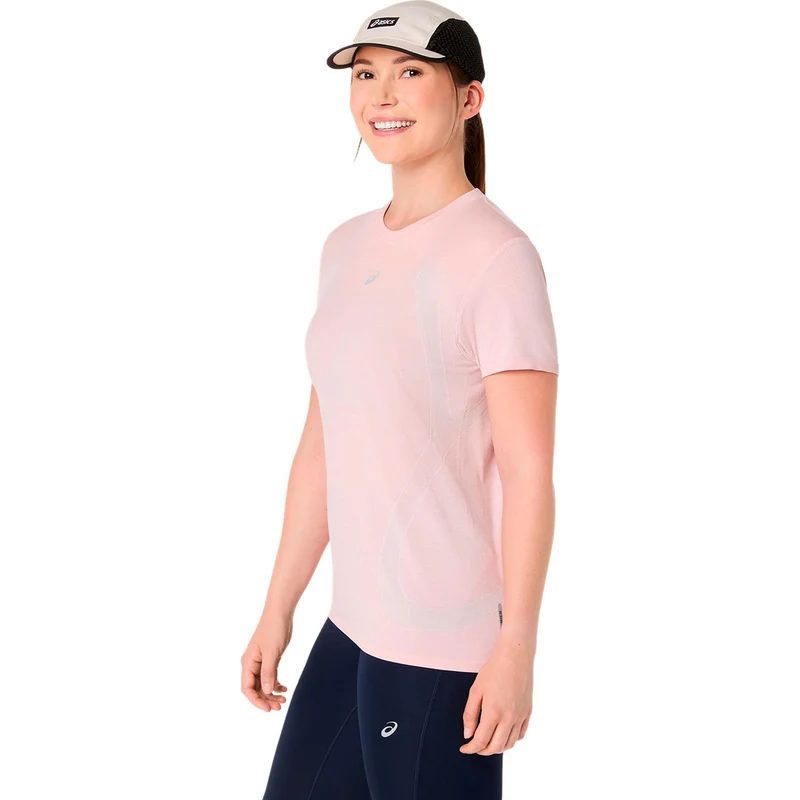 Road Seamless Laufshirt Damen - rosa, pink