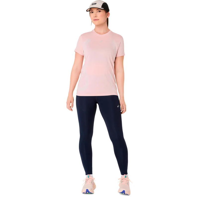 Road Seamless Laufshirt Damen - rosa, pink