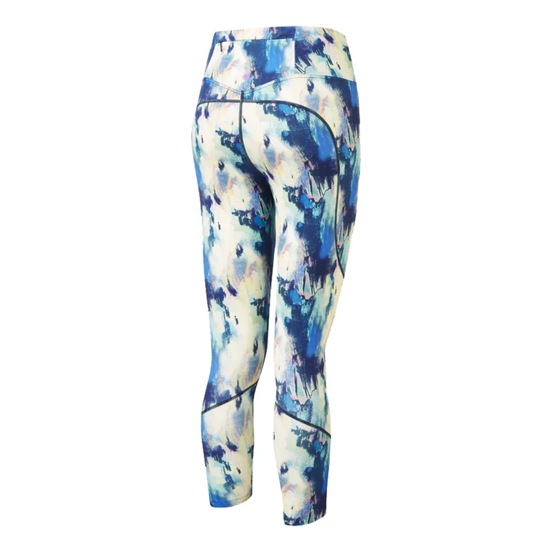 Tech Crop Lauftight Damen-Mehrfarbig