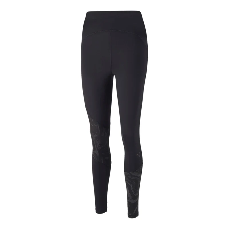 Graphic Highwaist 7/8 Tight Damen-Schwarz