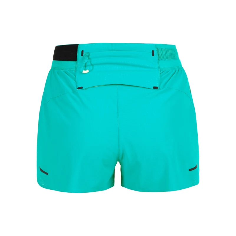 Metarun Split Laufshorts Damen-Türkis