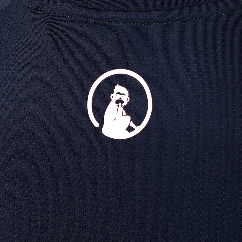 Retriever T-Shirt Mädchen-Dunkelblau,Weiß