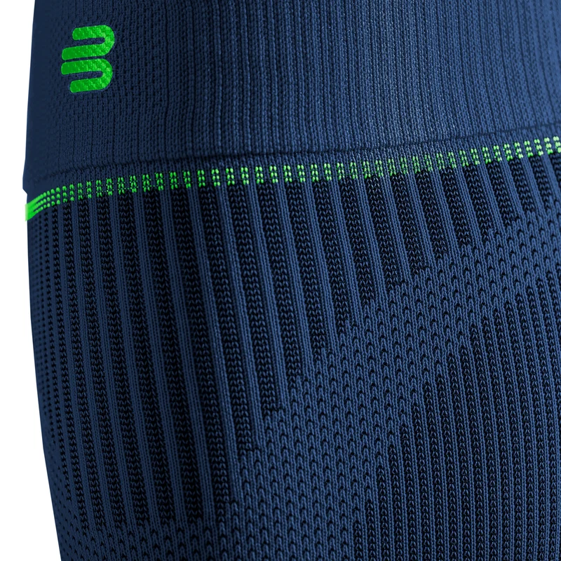Sports Compression Lower Leg (x-long) Sleeve-Blau