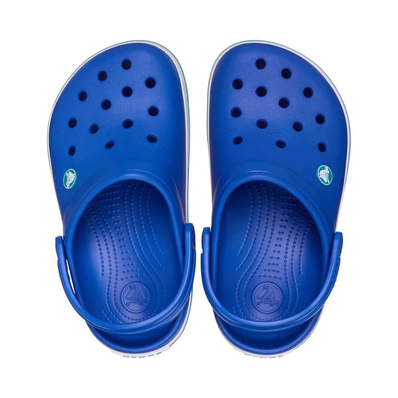 Crocband Clog Badelatschen Kinder - blau, weiß