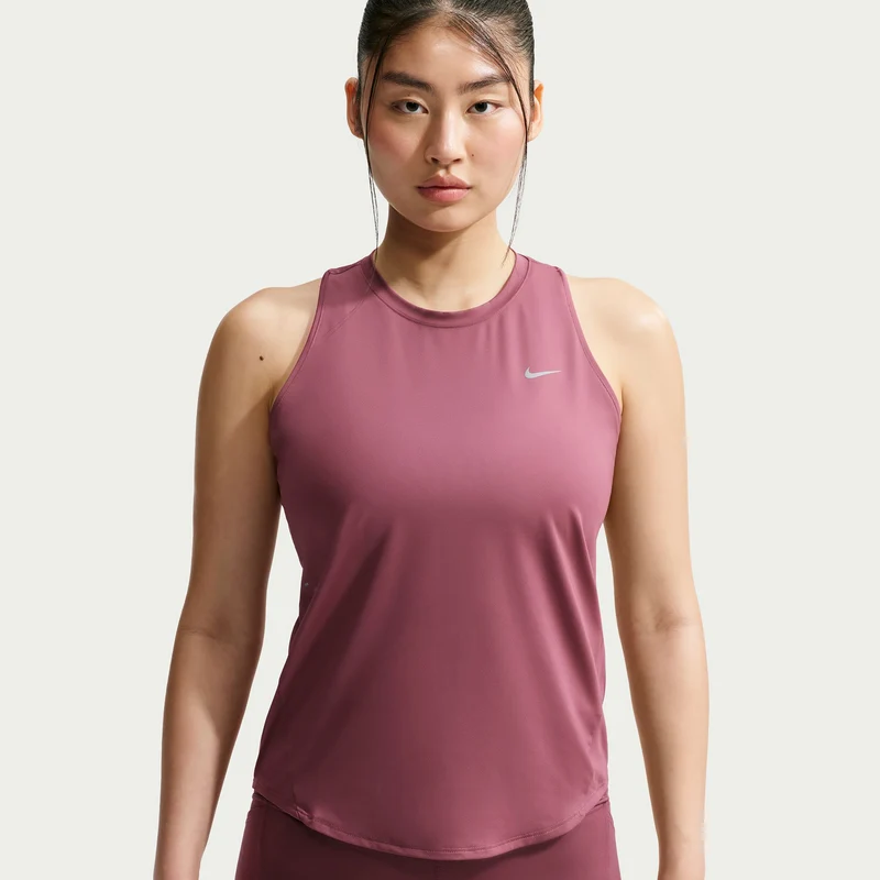 Swift Laufshirt Damen - mauve, silber