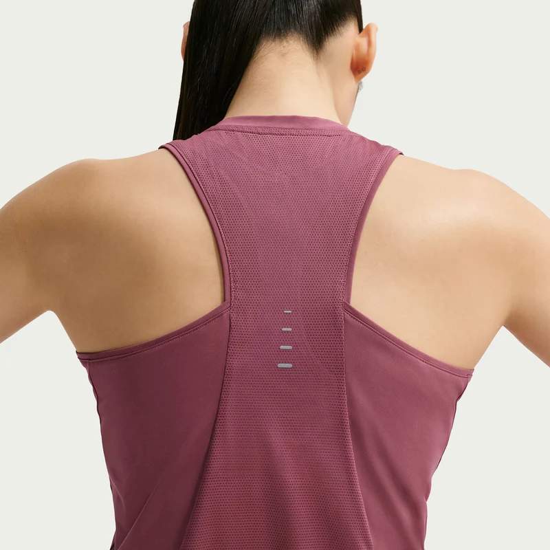 Swift Laufshirt Damen - mauve, silber