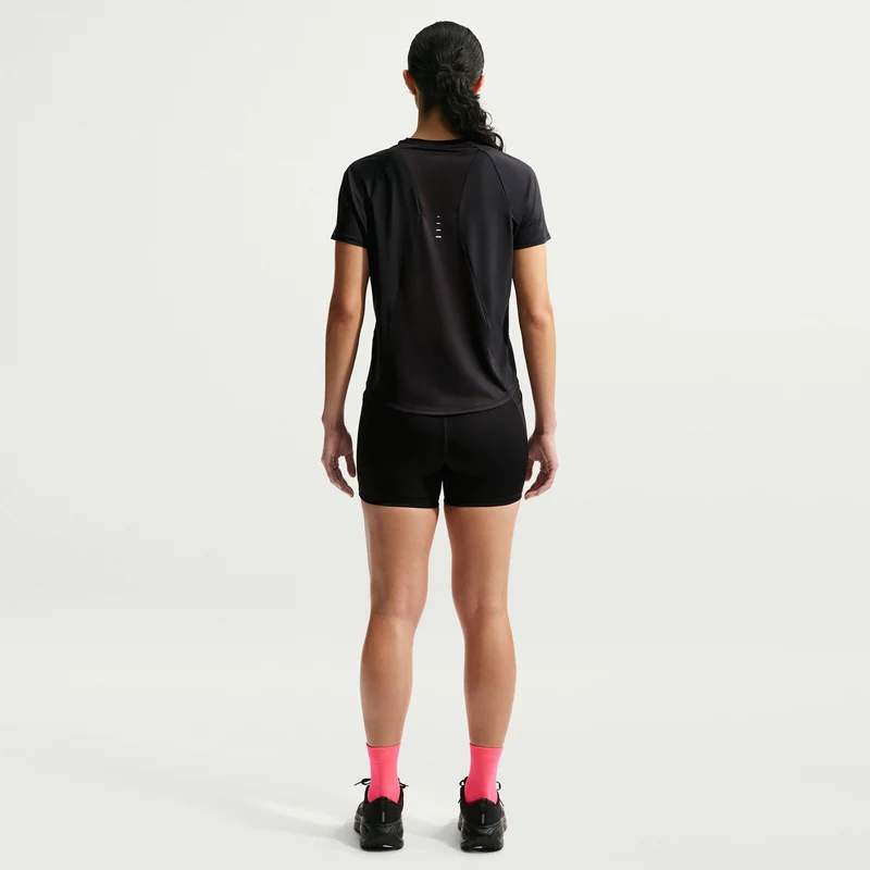 Swift Laufshirt Damen - schwarz, silber