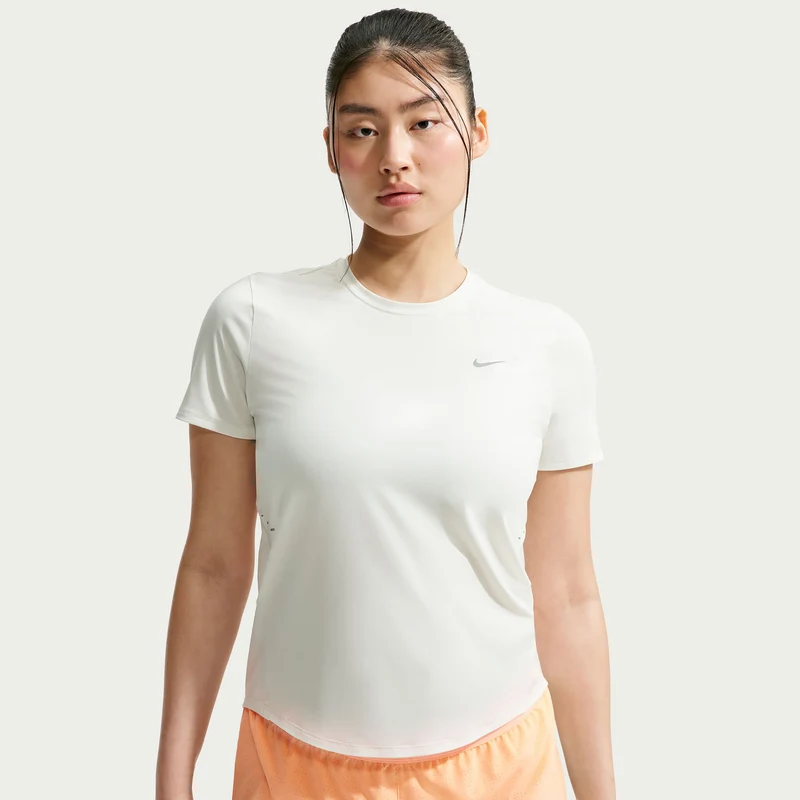 Swift Laufshirt Damen - weiß, silber