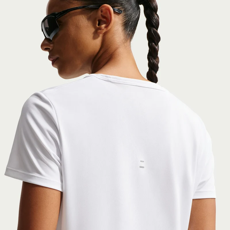 Tempo Laufshirt Damen - weiß, silber