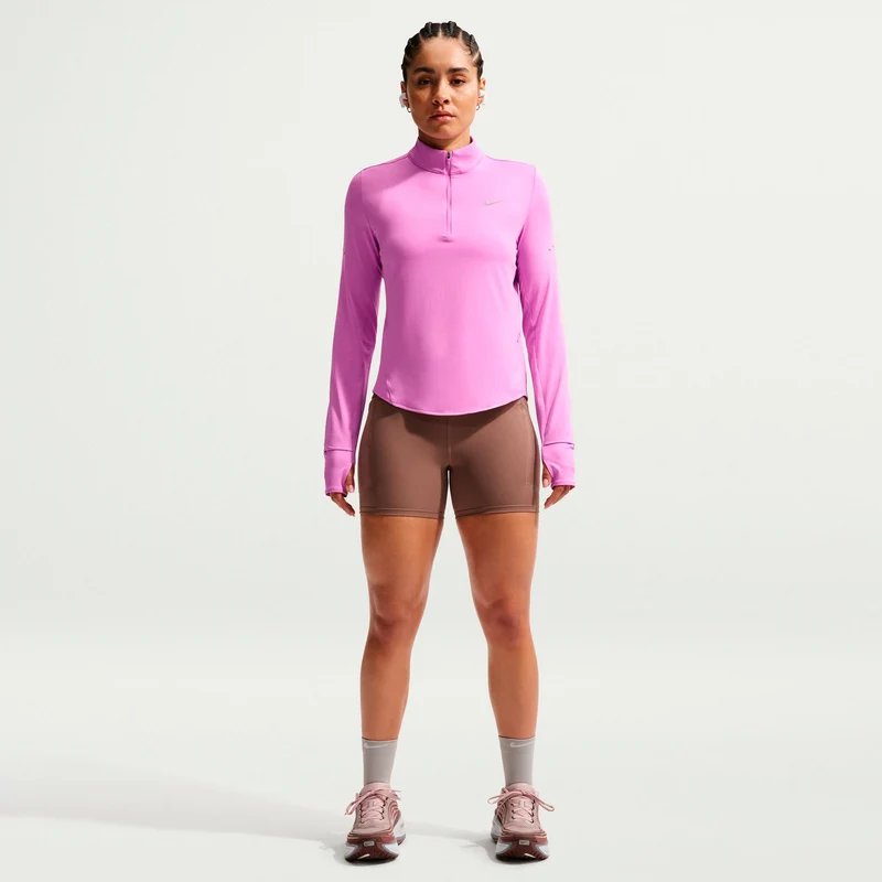 Swift Laufshirt Damen - pink, silber