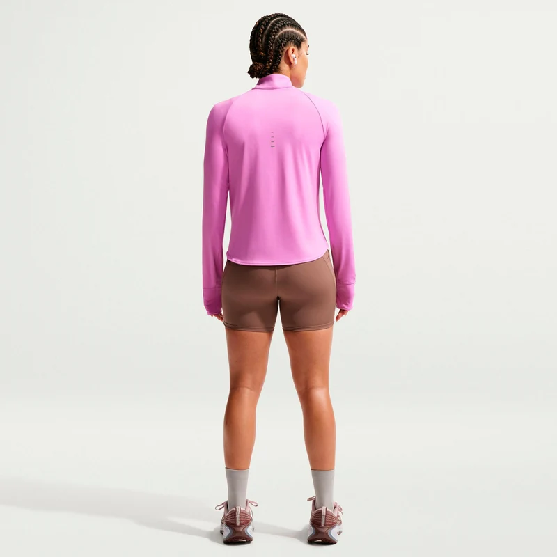 Swift Laufshirt Damen - pink, silber