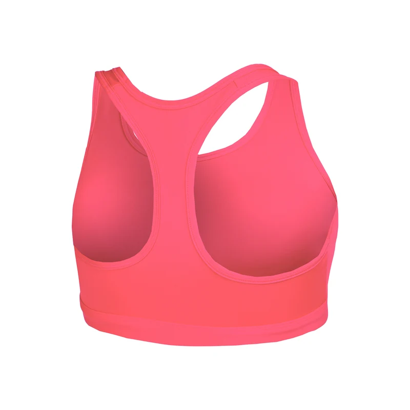 Swoosh MED Support Bra Sport-BH Damen-Pink,Weiß