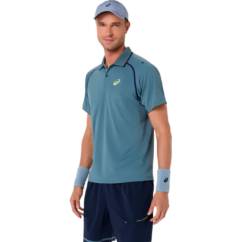 Match Polo Herren - petrol
