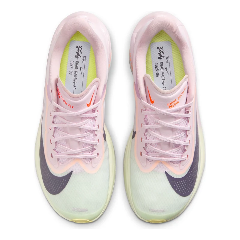 Zoom Fly 6 Wettkampfschuh Damen - lila, grün