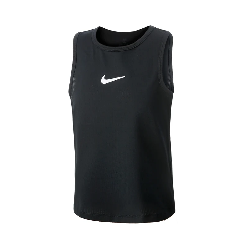 Dri-Fit Victory Tank-Top Mädchen-Schwarz,Weiß