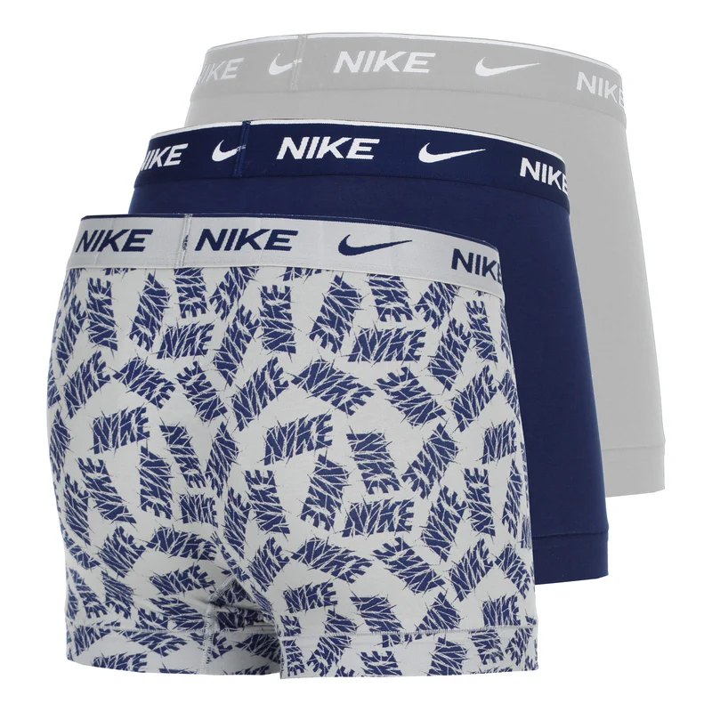 Everyday Cotton Stretch Boxer Short Herren-Grau,Mehrfarbig