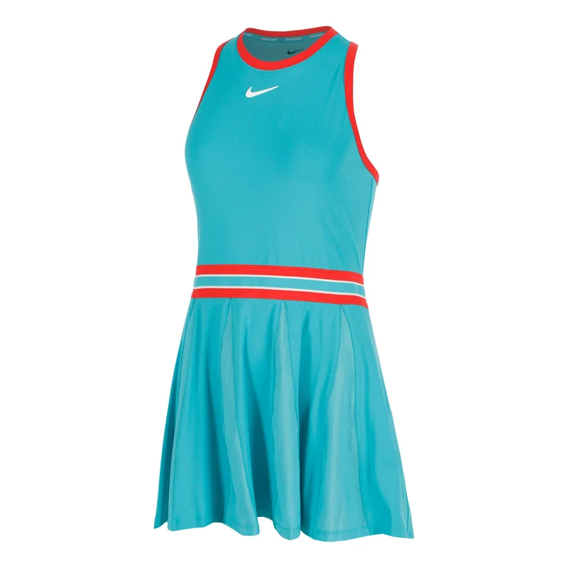 Court Dri-FIT Slam Kleid Damen-Türkis,Rot