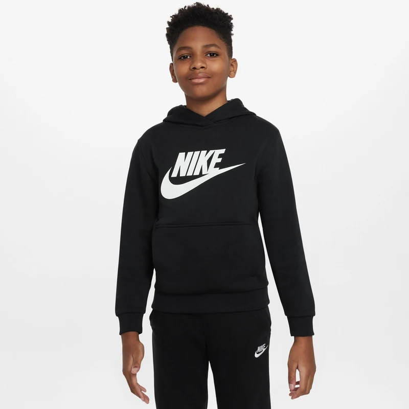 Club Fleece Hoody Kinder-schwarz