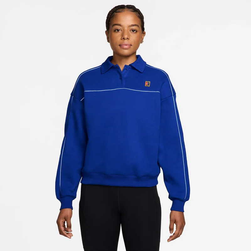 Court Longsleeve Damen - dunkelblau