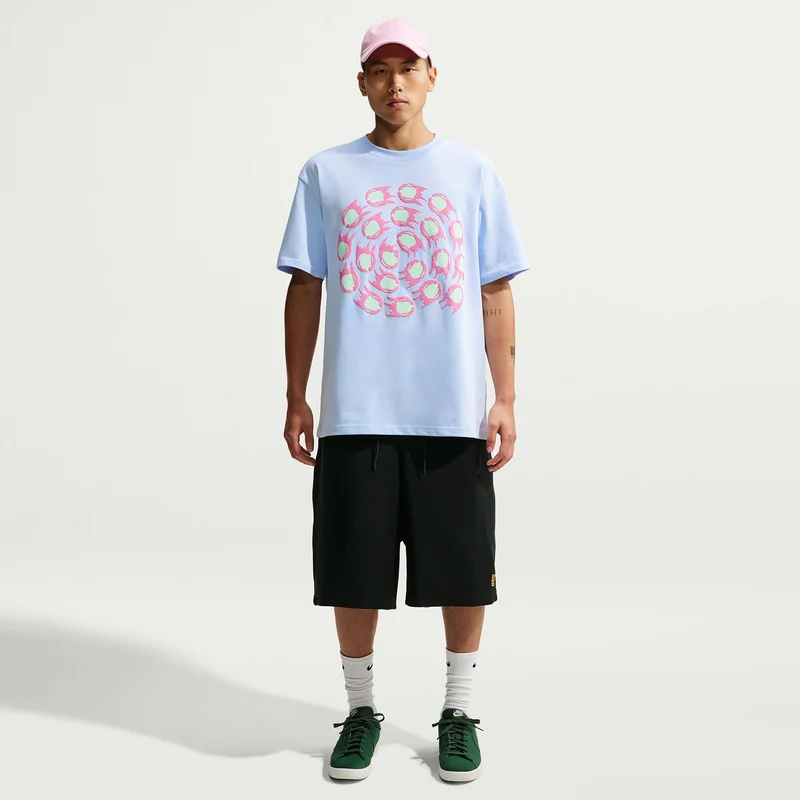 Sportswear T-Shirt Herren - hellblau