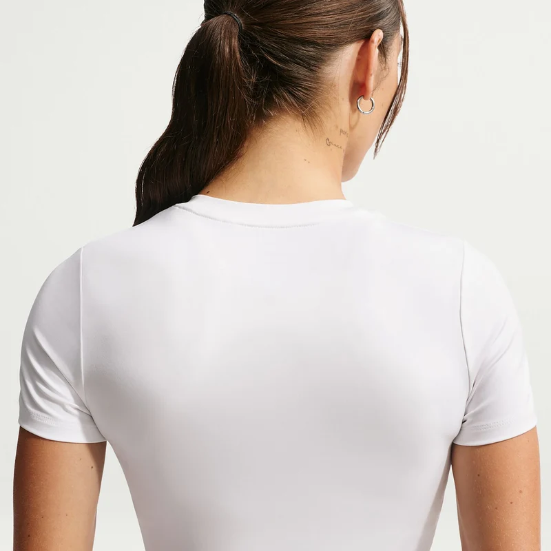 One Fitted T-Shirt Damen - weiß