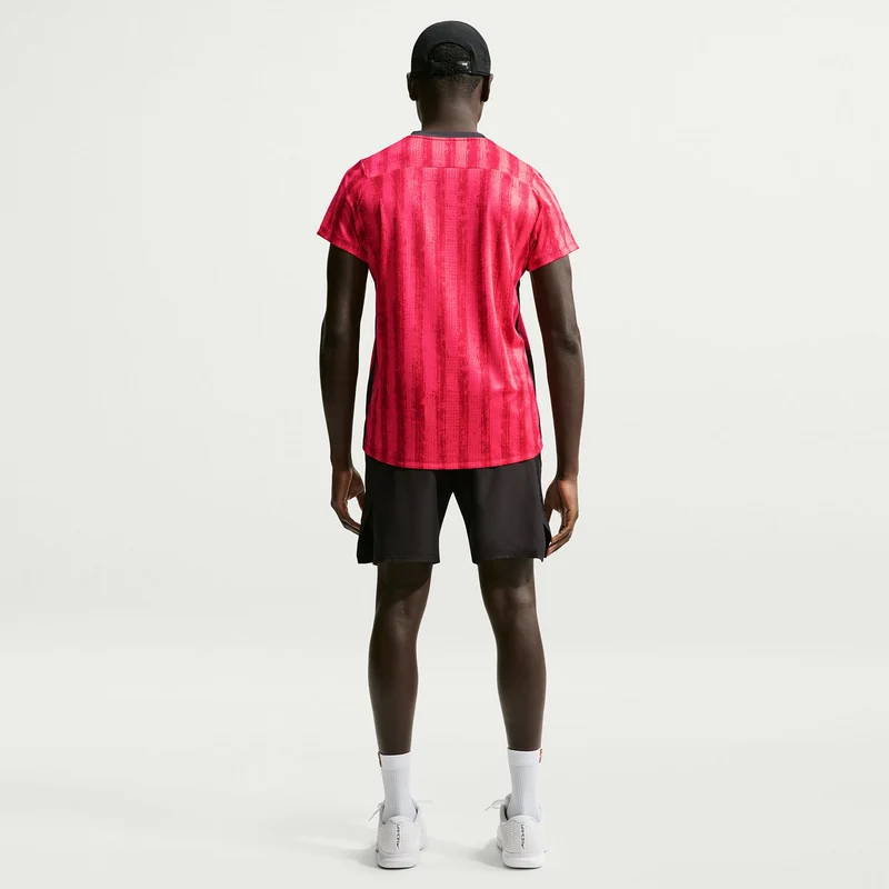 Court Victory T-Shirt Herren - rot, schwarz