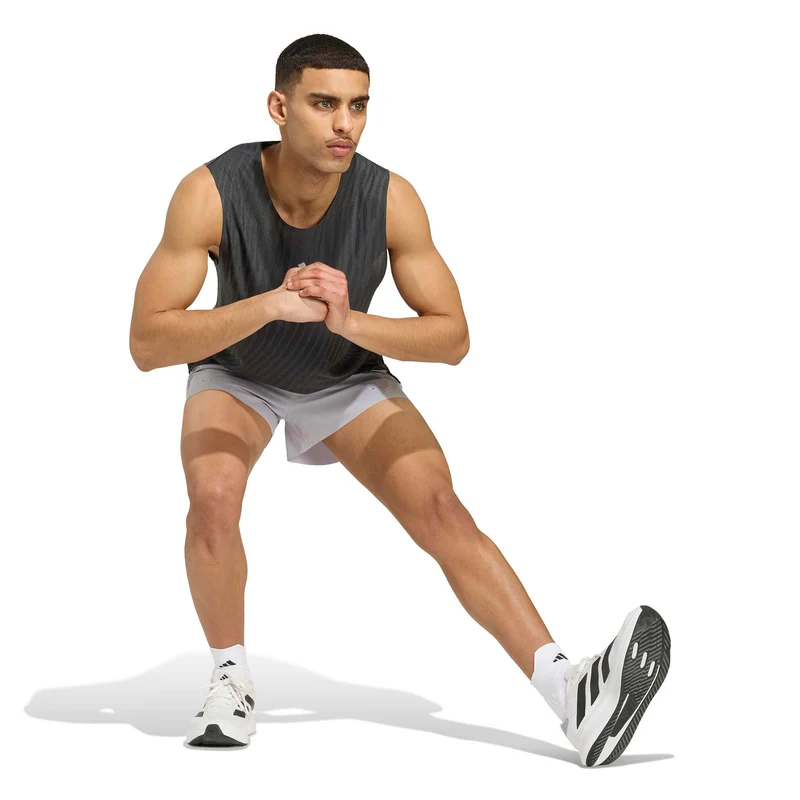 adi365 3in Laufshorts Herren - grau