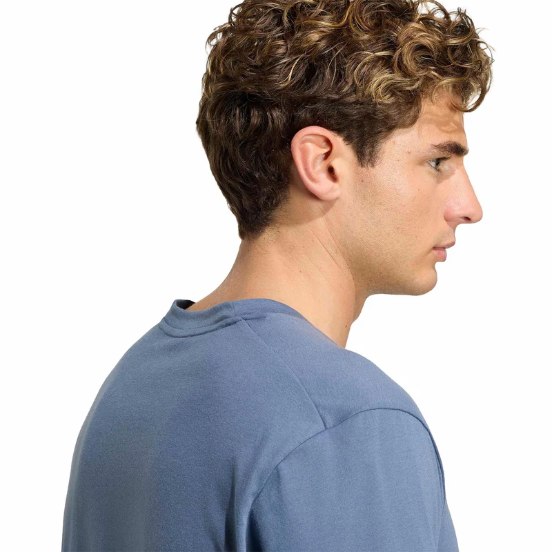 Essentials T-Shirt Herren - blaugrau