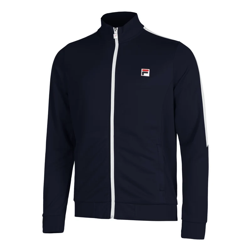 Manuel Trainingsjacke Herren-Dunkelblau,Weiß
