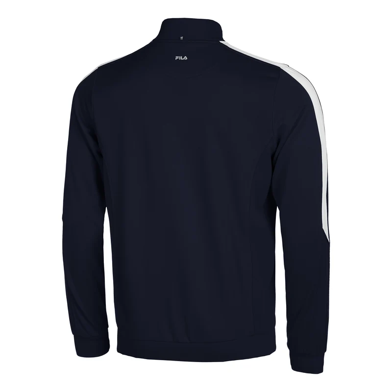 Manuel Trainingsjacke Herren-Dunkelblau,Weiß