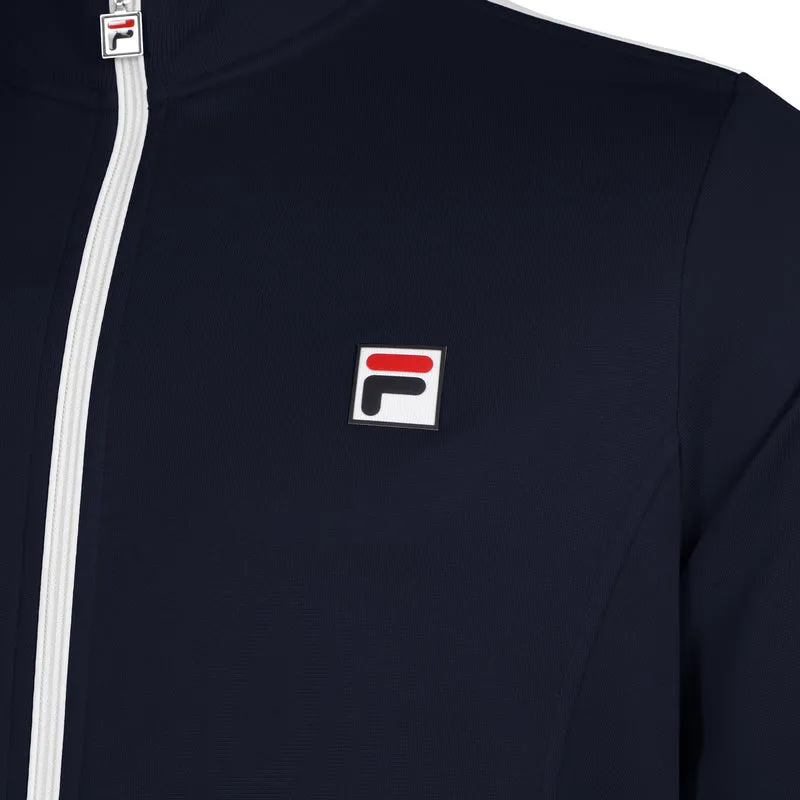 Manuel Trainingsjacke Herren-Dunkelblau,Weiß