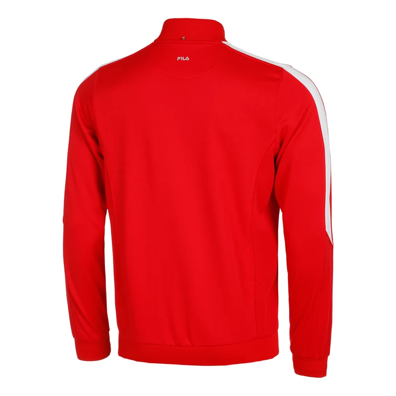 Manuel Trainingsjacke Herren-Rot,Weiß